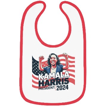 Discover Kamala Harris 24 For The People, Bibs