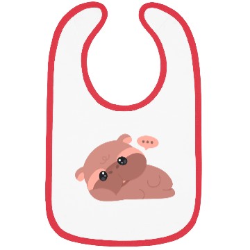 Discover Tired Pygmy Hippo Bibs