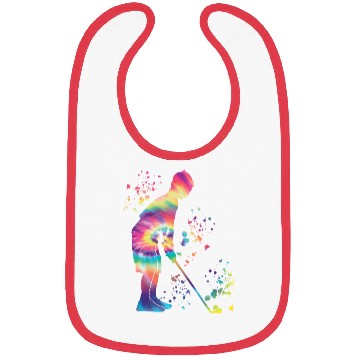 Discover Golfer Colorsplash Kids Miniature Golf Bibs