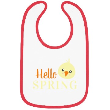 Discover Hello spring Bibs