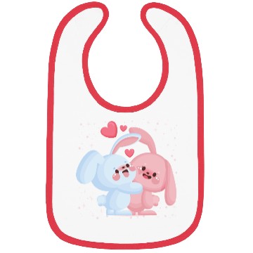Discover I LOVE YOU RABIT Bibs