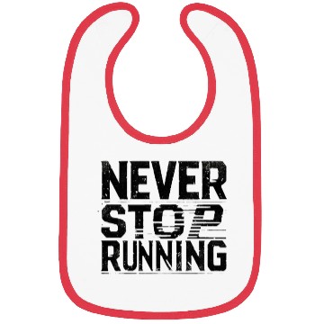 Discover Never Stop Running Bibs