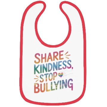 Discover Stand Up Against Bullies: Share Kindness Bibs