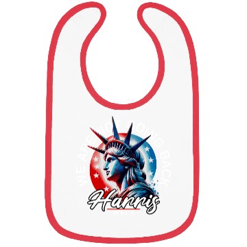 Discover We Are Not Going Back Kamala Harris Waltz 24 Bibs