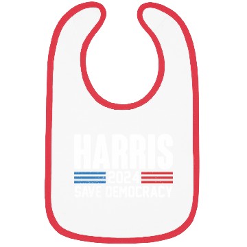 Discover Kamala Harris 2024 flag Bibs