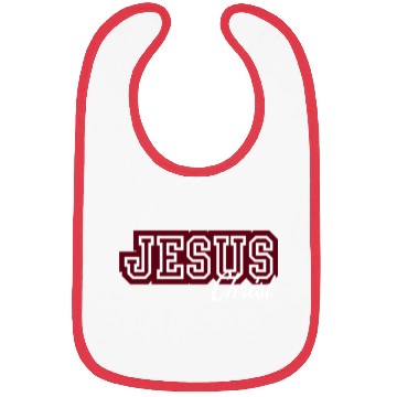 Discover Letterman Jesus Christ Bibs