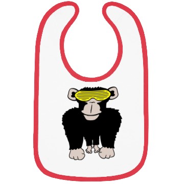 Discover Funky Sunglasses Gorilla Cool Party Monkey Funny Bibs
