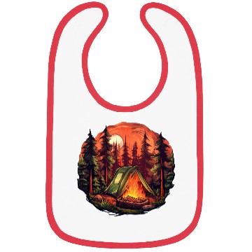 Discover Tents Forest Nature Camping Bibs