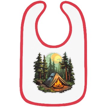 Discover Tents Forest Nature Camping Bibs