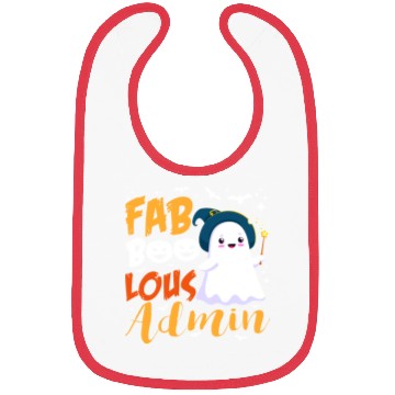 Discover Faboolous Admin Funny Scary Ghost Halloween Costum Bibs