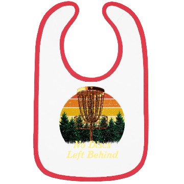 Discover No Discs Left Behind Disc Golf Contest Golfer Game Bibs