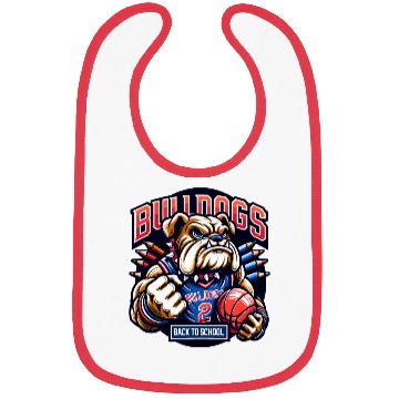 Discover Bulldogs Mascot Back To School Team Spirit Bibs