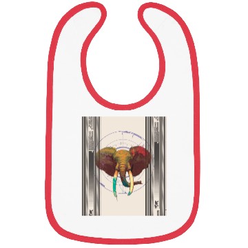 Discover Elephant Splash Bibs