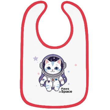 Discover Paws in Space Bibs