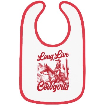 Discover Long Live Cowgirls Bibs