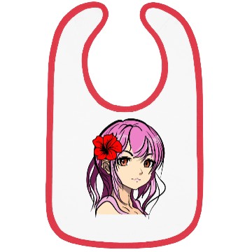 Discover Anime girl Bibs