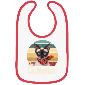 Discover Best Cat Mom Ever Siamese Cat Lover Owner Cat Mama Bibs