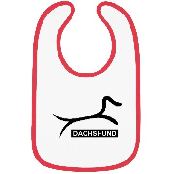 Discover Sporty Dachshund Bibs