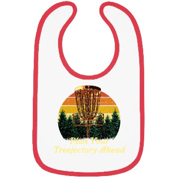 Discover Plan Your Treejectory Ahead Disc Golf Player Golfe Bibs