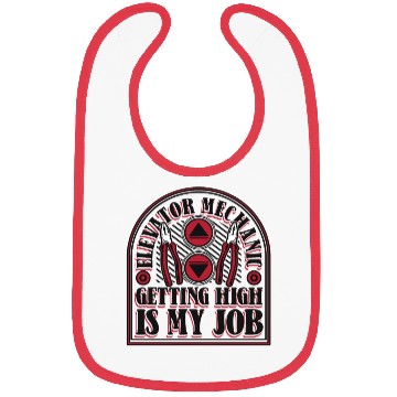 Discover Elevator Mechanic Getting High Is My Job Elevator Bibs
