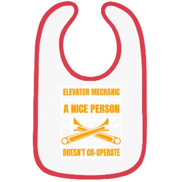 Discover Sometimes My Mouth Doesn't Co-Operate Elevator Bibs