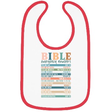 Discover Bible Emergency Numbers Bibs