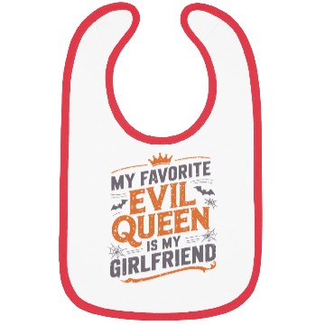 Discover My Favorite Evil Queen Is My Girlfriend Bibs