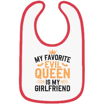 Discover My Favorite Evil Queen Is My Girlfriend Bibs