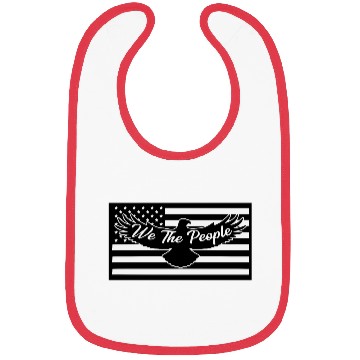 Discover We The People Eagle Flag © LIKE US ON FACEBOOK Bibs