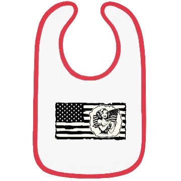 Discover Retro Flag Girl © LIKE US ON FACEBOOK # Bibs