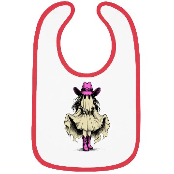 Discover Ghost Cowgirl Western Y2k Bibs