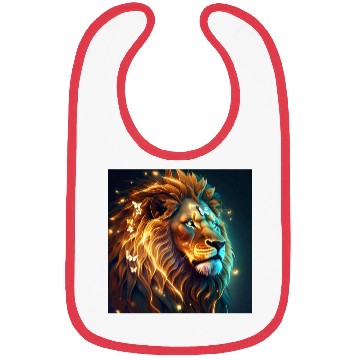 Discover Butterfly lion image Bibs
