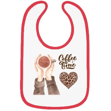 Discover Coffee Time Bibs