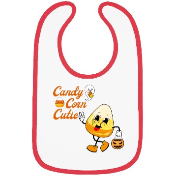 Discover Candy Corn Cutie Bibs