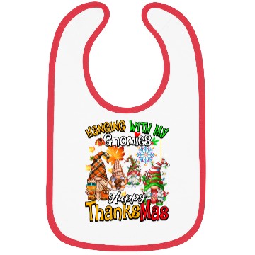 Discover Hanging With My Gnomies Happy Thanksmas Gnomes Bibs