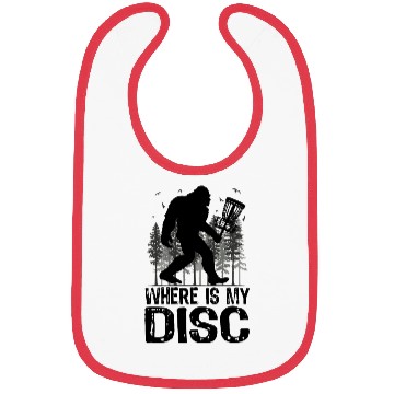 Discover Where is My Disc? Bigfoot Disc Golf Bibs