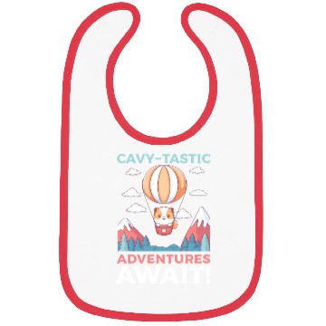 Discover Guinea Pig Cavy-Tastic Adventures Await! Bibs