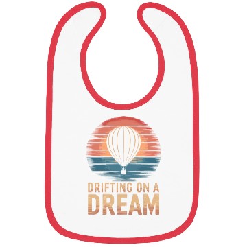 Discover Drifting On A Dream Hot Air Balloon Adventure Bibs