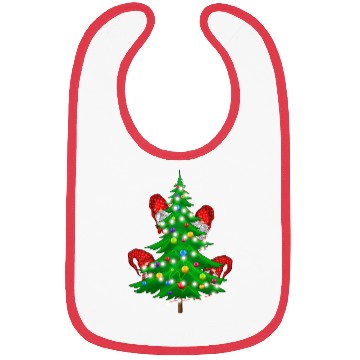 Discover Christmas Gnomes Funny Tree Holiday Bibs