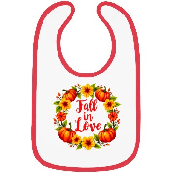 Discover Fall in Love: Vibrant Autumn Decor Design Bibs