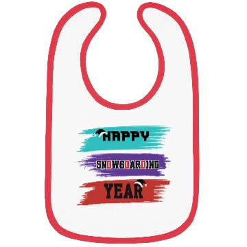 Discover Happy Snowboarding Year Winter Bibs