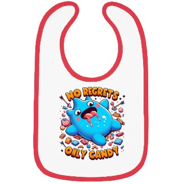 Discover Stitch Halloween No Regrets Only Candy Bibs