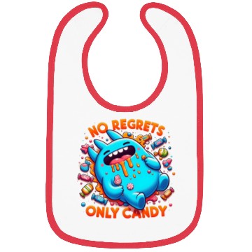 Discover Disneyland Stitch Halloween No Regrets Only Candy Bibs