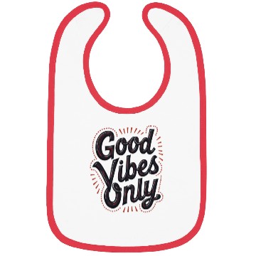 Discover Positive QuoteTypography Bibs