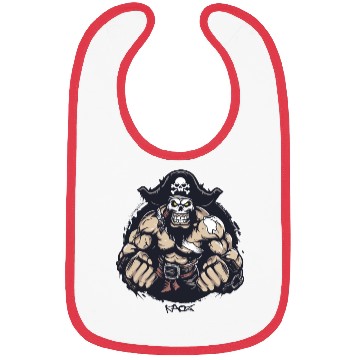 Discover Strong Muscle Wrestler Pirate Bibs
