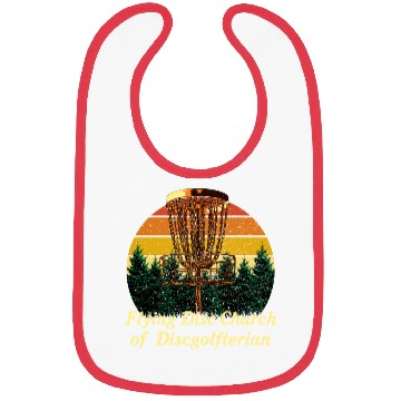 Discover Flying Disc Church Funny Disc Golf Humor Golfer Da Bibs