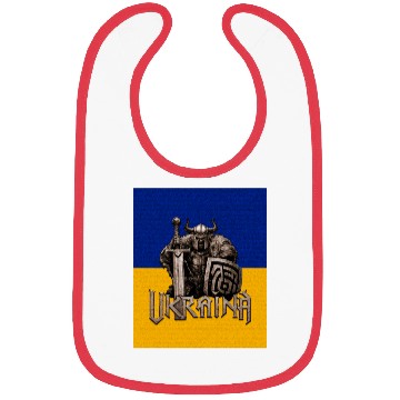 Discover Embrace Your Warrior Heritage, Ukrainian Pride Bibs