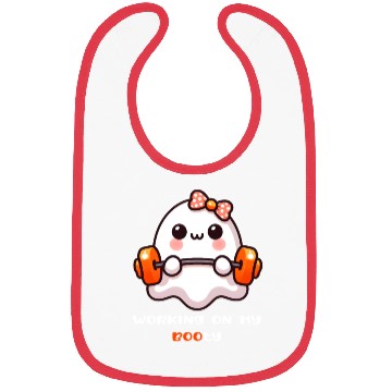 Discover Working On My Booty – Boo-Ty Halloween Gym ghost Bibs