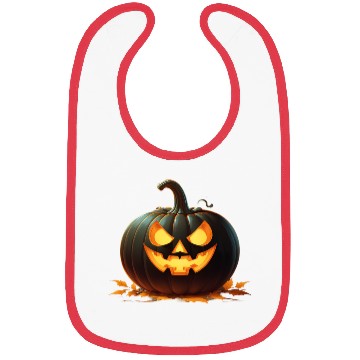 Discover Midnight Glow: Enchanted Halloween Pumpkin Bibs