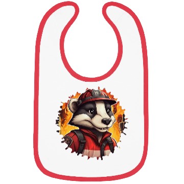 Discover Badge firefighter Bibs